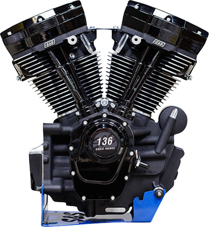 S&S CYCLE MK136 Engine - 550G Camshaft - Oil Cooled - M8 Softail 310-1295