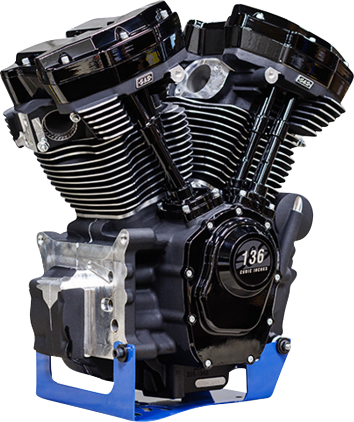 S&S CYCLE MK136 Engine - 550G Camshaft - Oil Cooled - M8 Softail 310-1295