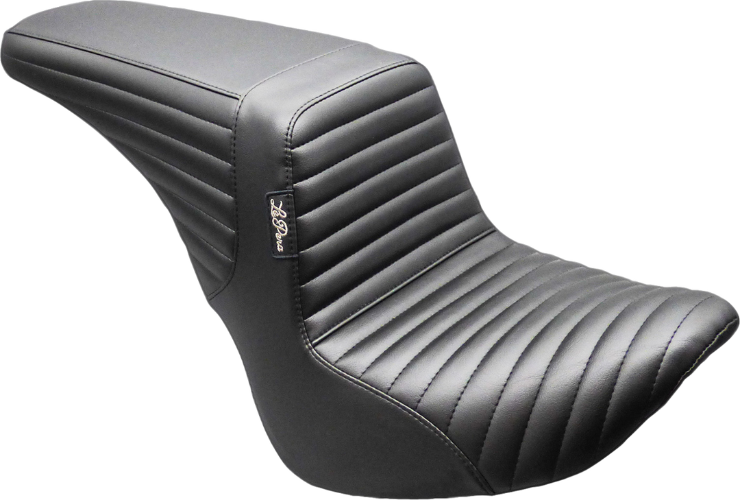 LE PERA Kickflip Up Front Seat - Pleated - Black - FL/FX '18-'25 LYU-590PT