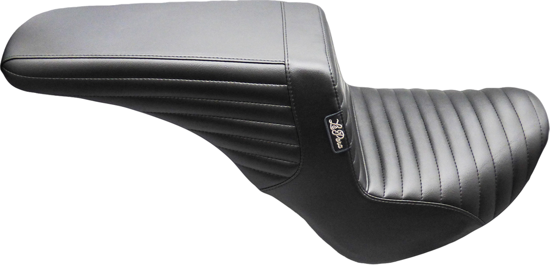 LE PERA Kickflip Up Front Seat - Pleated - Black - FL/FX '18-'25 LYU-590PT