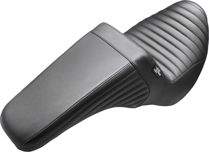 LE PERA Kickflip Up Front Seat - Pleated - Black - FL/FX '18-'25 LYU-590PT