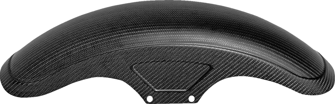 SADDLEMEN Front Fender - Carbon Fiber/Matte - Dyna/Sportster CF-8-0003M