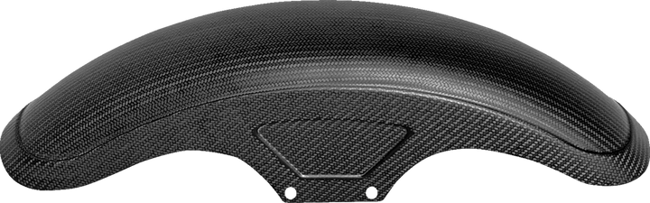 SADDLEMEN Front Fender - Carbon Fiber/Matte - Dyna/Sportster CF-8-0003M