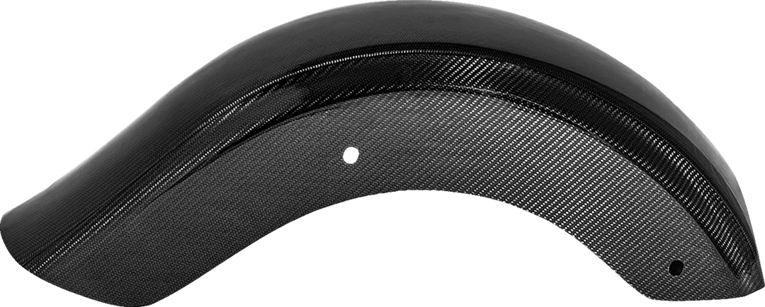 SADDLEMEN Carbon Fiber Rear Fender - Gloss - Touring '09-'25 CF-809-07-004