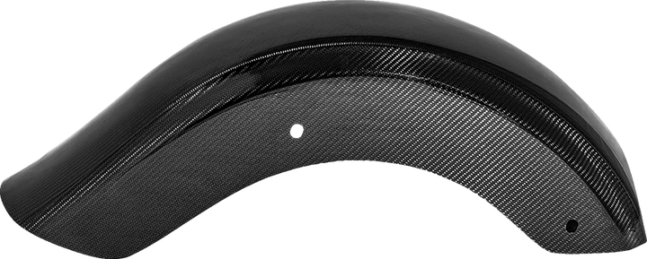 SADDLEMEN Carbon Fiber Rear Fender - Gloss - Touring '09-'25 CF-809-07-004