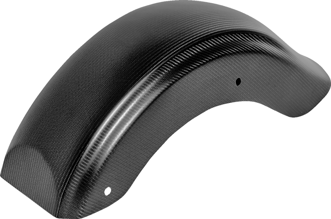 SADDLEMEN Carbon Fiber Rear Fender - Matte - Touring '09-'25 CF-809-07-004M