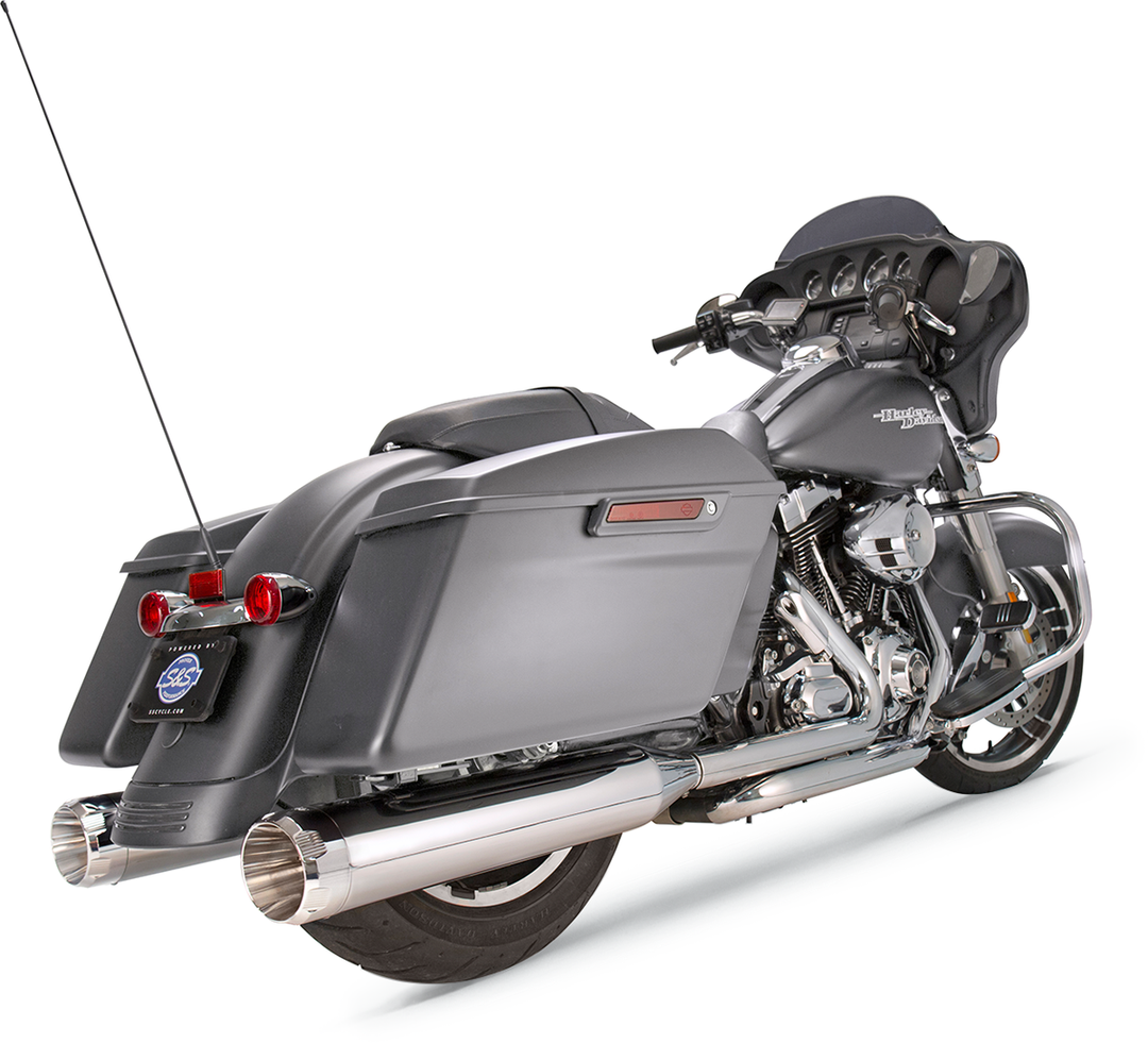 S&S CYCLE 4-1/2" MK45 Performance Mufflers - Chrome Thruster 550-0665