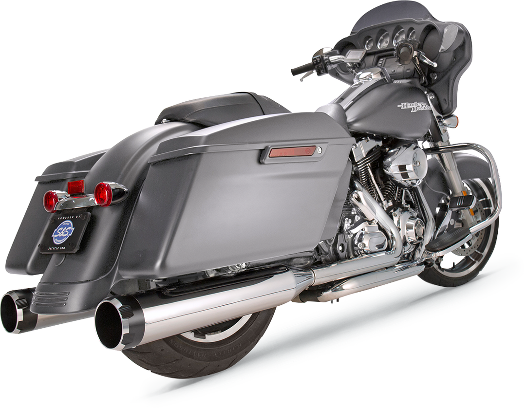 S&S CYCLE 4-1/2" MK45 Performance Mufflers - Black Thruster 550-0664