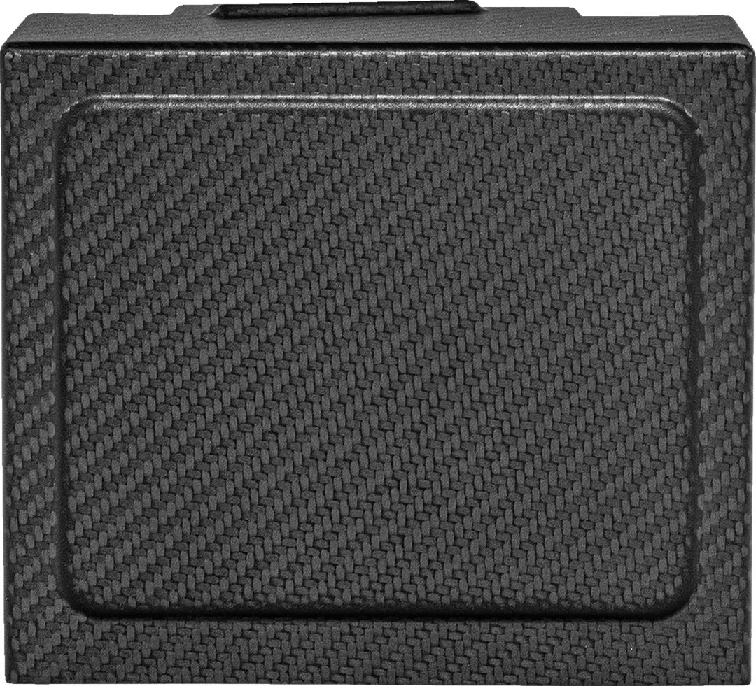 SADDLEMEN Battery Cover - Carbon Fiber - Matte Black CF-899-04-002M