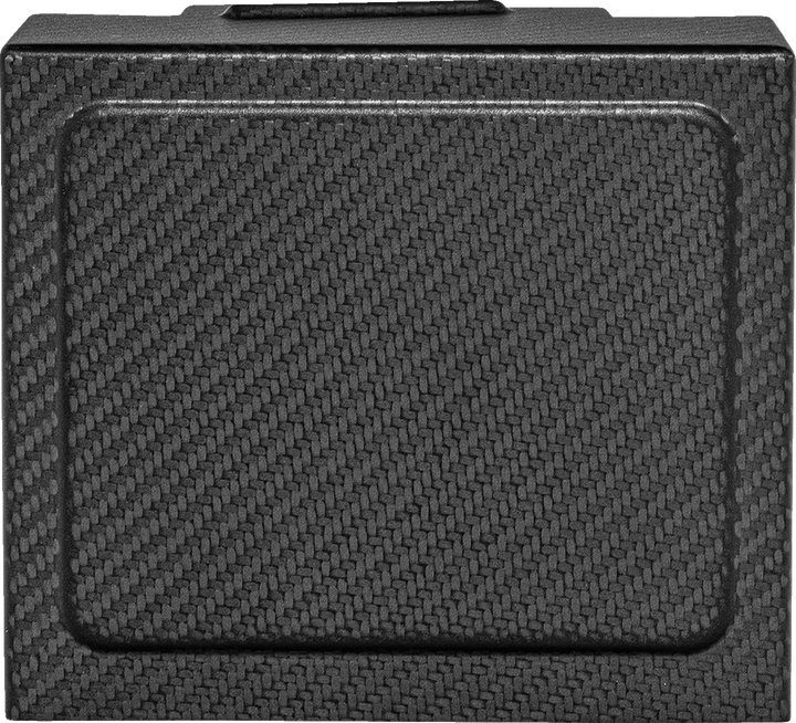 SADDLEMEN Battery Cover - Carbon Fiber - Matte Black CF-899-04-002M