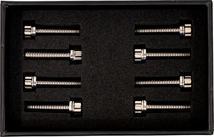 TRASK Bitchin' Bolts Hardware Kit - Titanium - M8 - Lifter Block TM-1050-B