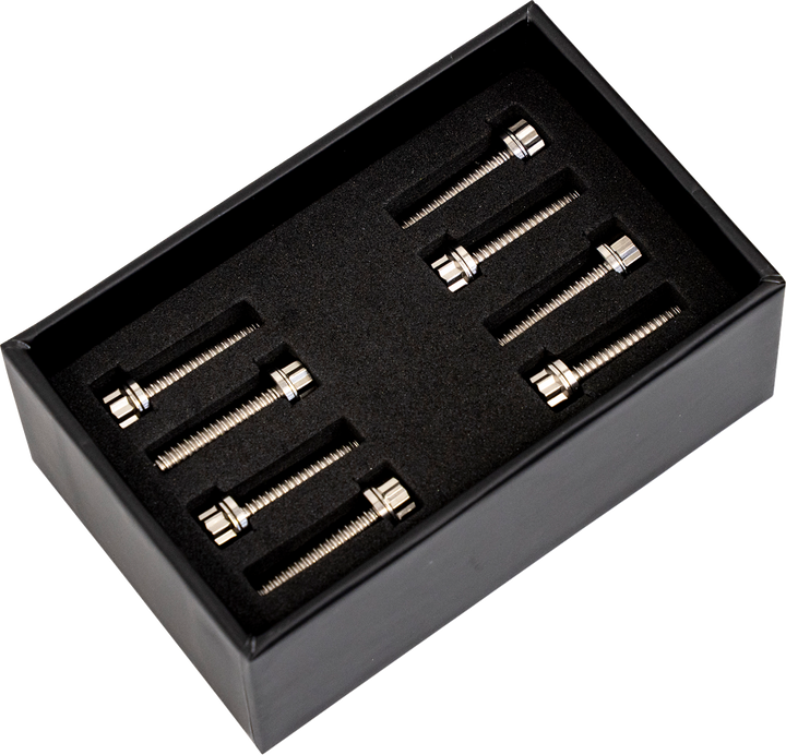 TRASK Bitchin' Bolts Hardware Kit - Titanium - M8 - Lifter Block TM-1050-B