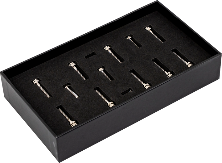 TRASK Bitchin' Bolts Hardware Kit - Titanium - M8 - Cam Cover TM-1050-C