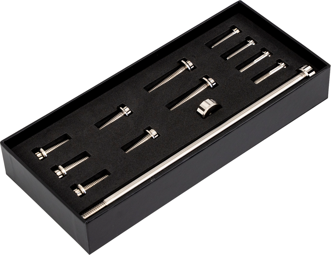 TRASK Bitchin' Bolts Hardware Kit - Titanium - M8 - Motor Mount TM-1050-E