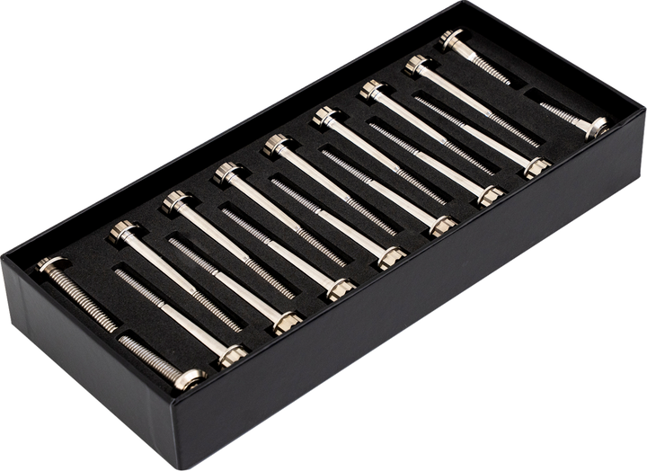TRASK Bitchin' Bolts Hardware Kit - Titanium - M8 - Crankcase TM-1050-H