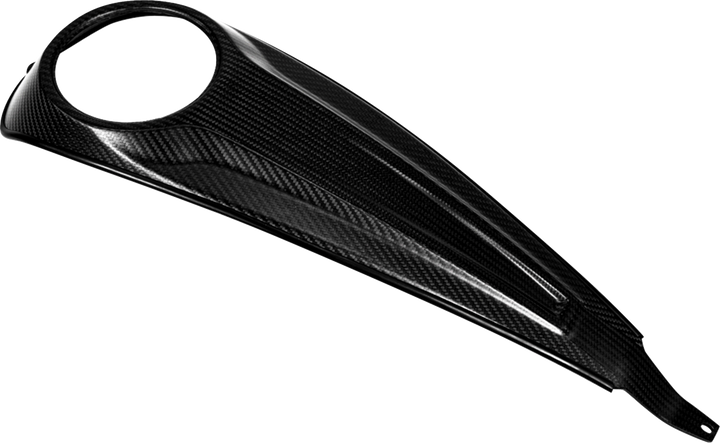 SADDLEMEN Dash Panel - Center Fill - Carbon Fiber/Gloss CF-823-07-002