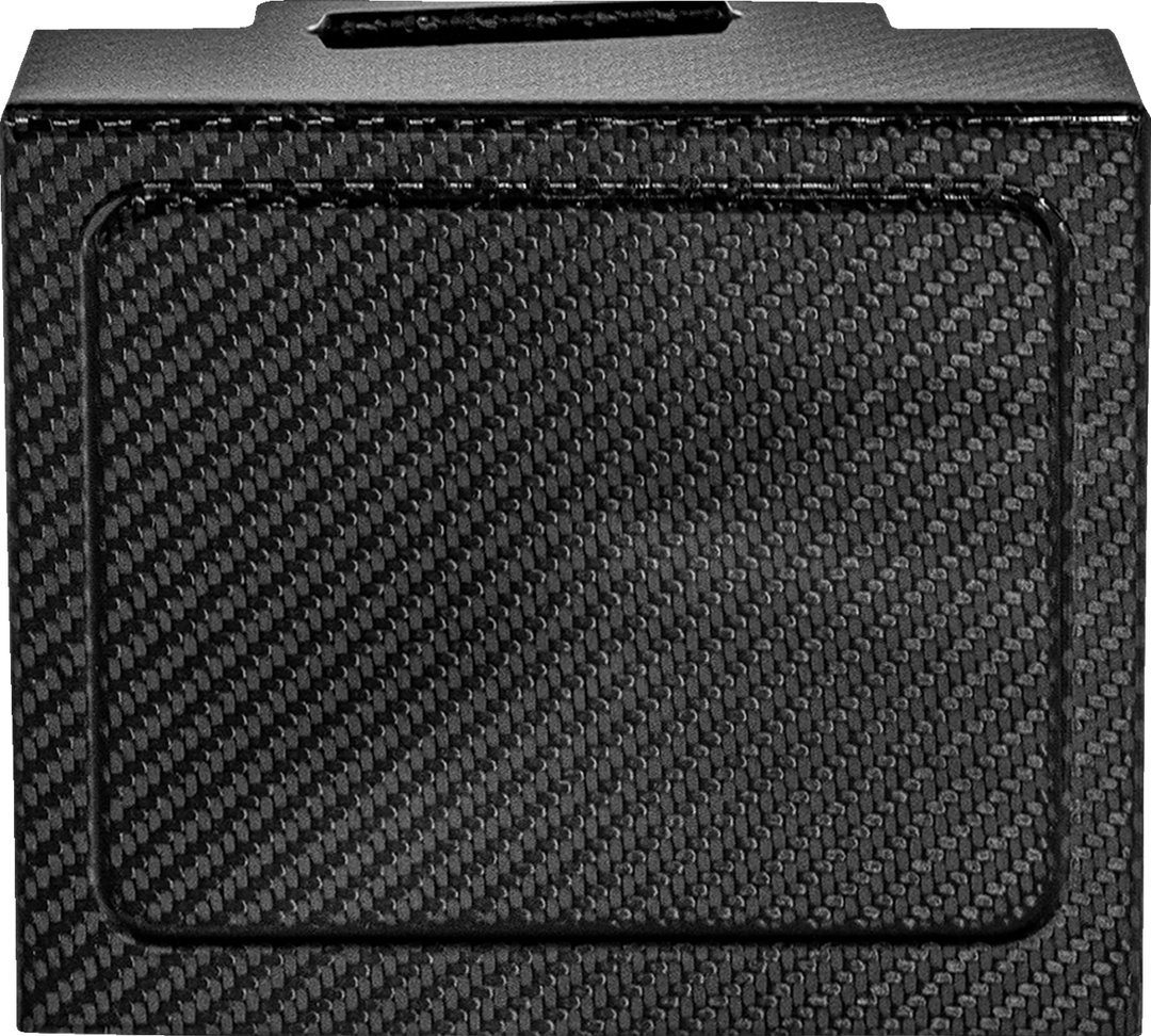 SADDLEMEN Battery Cover - Carbon Fiber - Gloss Black CF-899-04-002