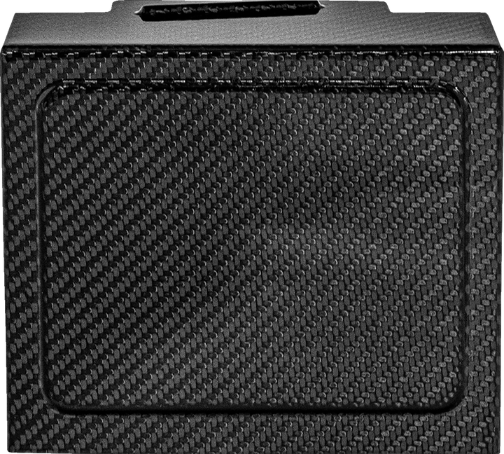 SADDLEMEN Battery Cover - Carbon Fiber - Gloss Black CF-899-04-002