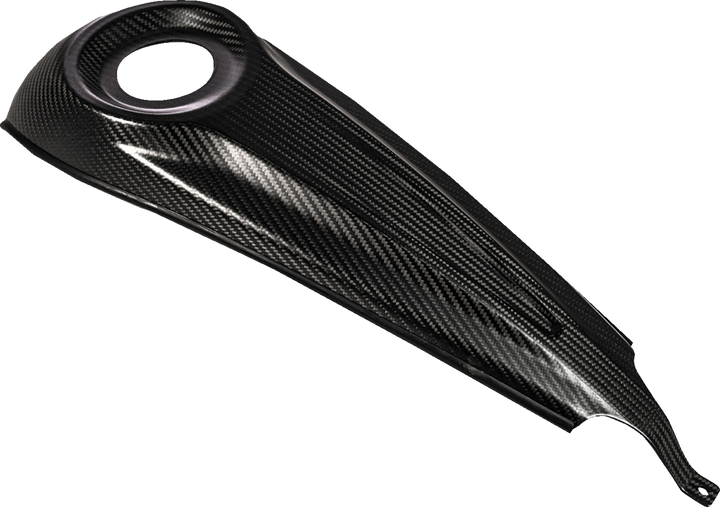 SADDLEMEN Dash Panel - Center Fill - Carbon Fiber/Gloss CF-808-07-001