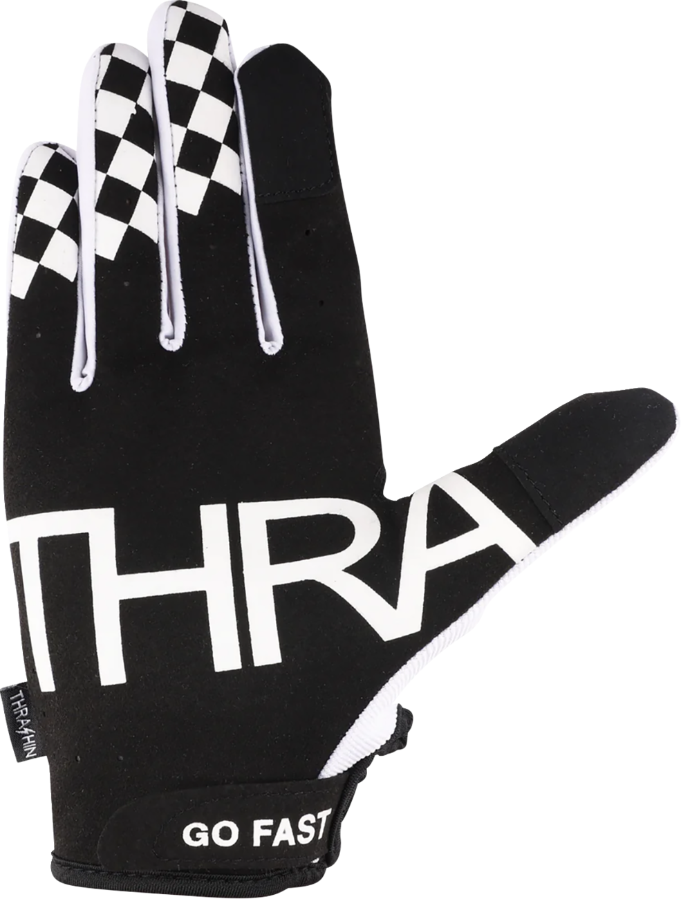 THRASHIN SUPPLY CO. Go Fast Stealth Gloves - White - 2XL SV1-10-12