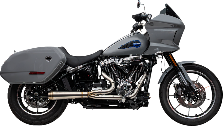 TRASK 2-into-1 Assault Exhaust System - Stainless Steel - Softail M8 TM-5054