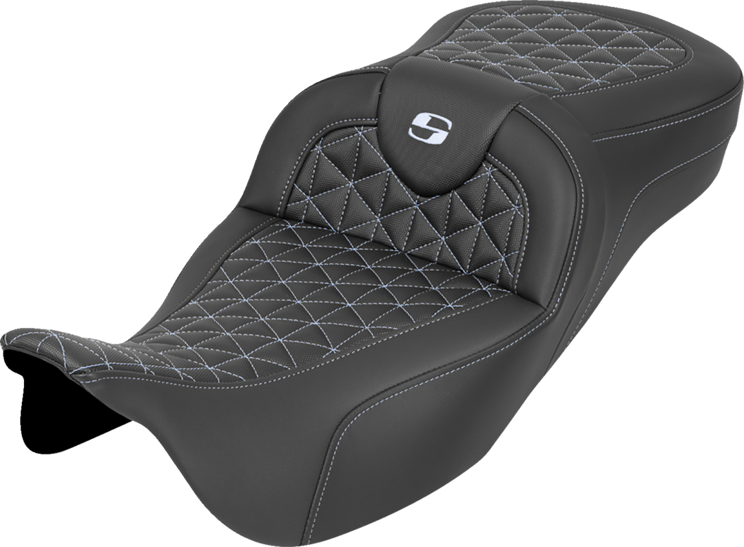 Saddlemen Unknown Industries Performance Gripper Seat StepUp 04-22 XL w/3.3 Tank