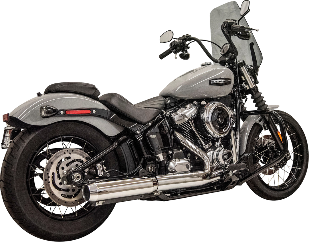 BASSANI XHAUST 2-into-1 High Horsepower Exhaust System - Stainless Steel - M8 1F78SS