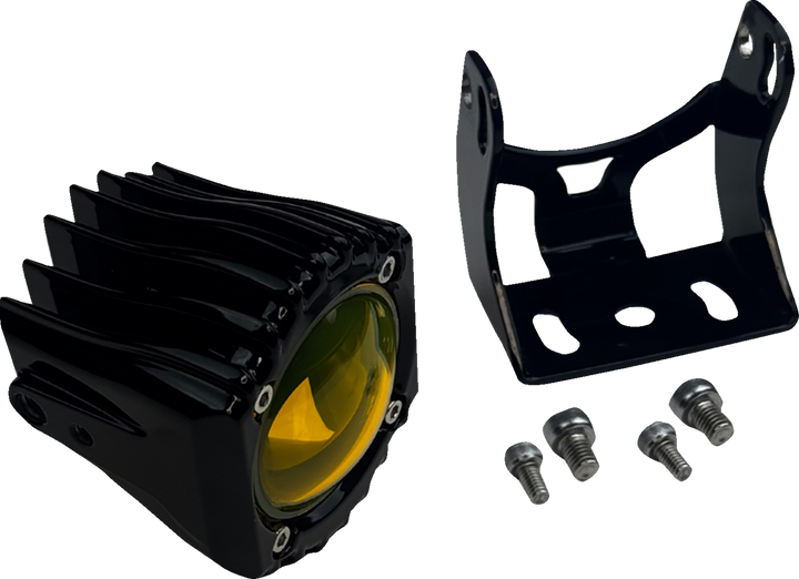 CUSTOM DYNAMICS Shark Demon® Fog Light - Yellow SD-OR-Y