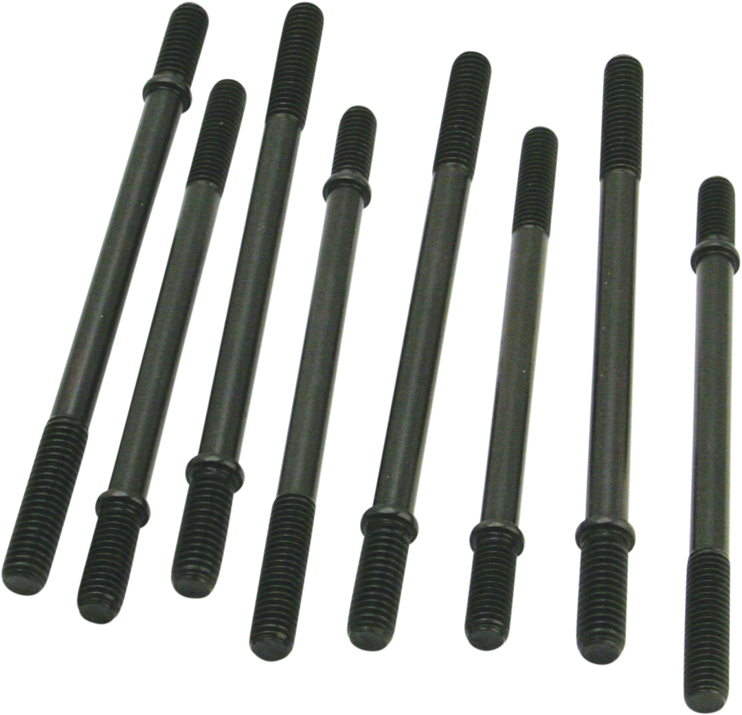 S&S CYCLE Cylinder Studs - 3/8-16 x 6.070" - 8-Pack - Twin Cam 31-2340