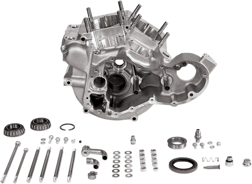 S&S CYCLE Engine Case - Super Stock® Generator Style - Stock Bore - Big Twin '65-'69 31-0010