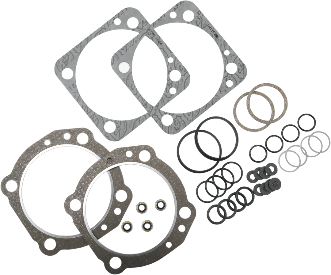 S&S CYCLE Top End Gasket Kit - 4" Super Stock - EVO Big Twin 90-9503