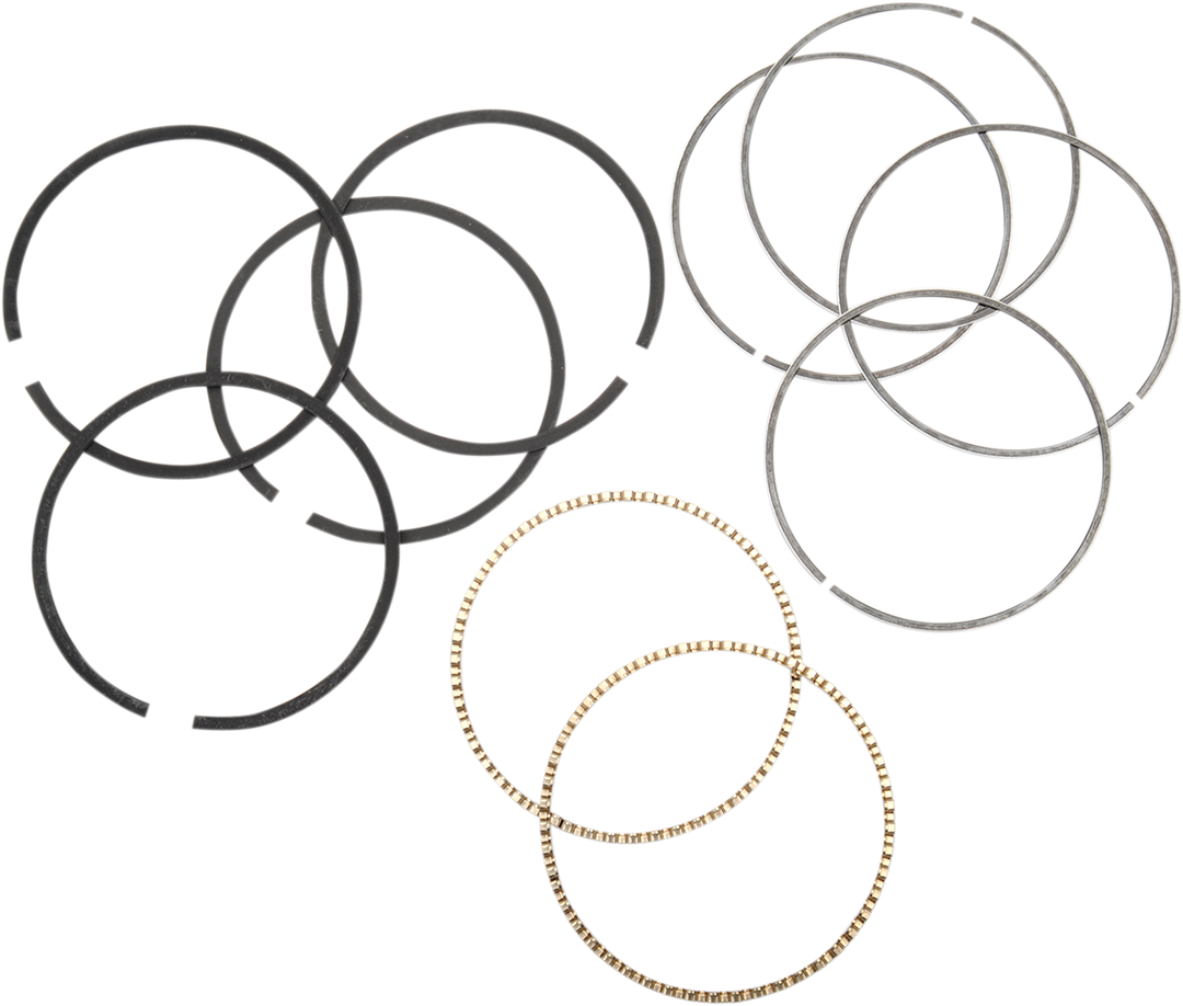 S&S CYCLE Replacement Piston Rings - 4.000" - +0.010" 94-1301X