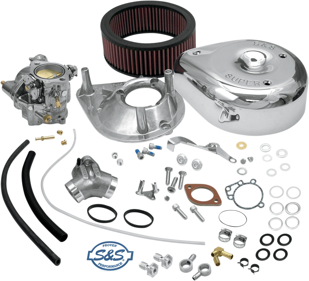 S&S CYCLE Super E Carburetor with Manifold Kit - Sportster 11-0409