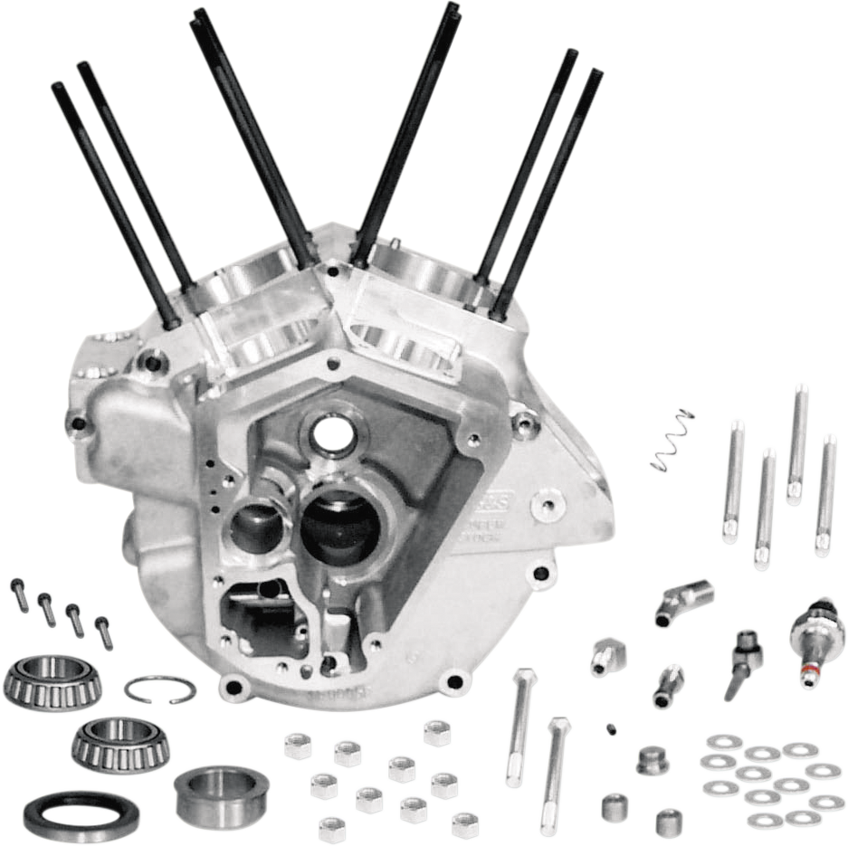 S&S CYCLE Engine Case - Super Stock® Big Bore - 3.625" - Evolution Big Twin 31-0001