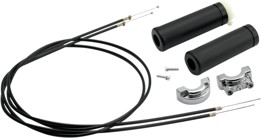 S&S CYCLE Universal Throttle Assembly Kit - 48" 19-0229