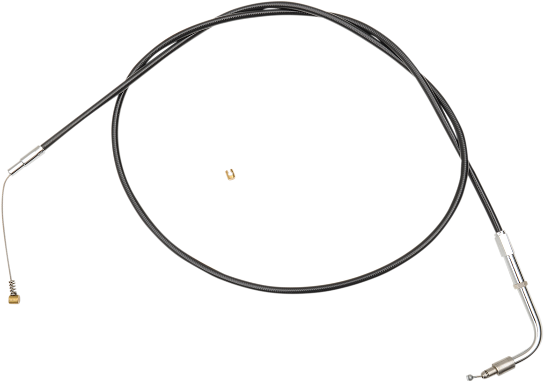 S&S CYCLE Black Vinyl Idle Cable - 48" - Black 19-0465