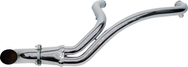 TRASK 2-into-1 BMF Exhaust System - Twin Cam - Chrome TM-5745CH