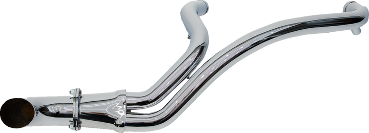 TRASK 2-into-1 BMF Exhaust System - M8 - Chrome TM-5765CH