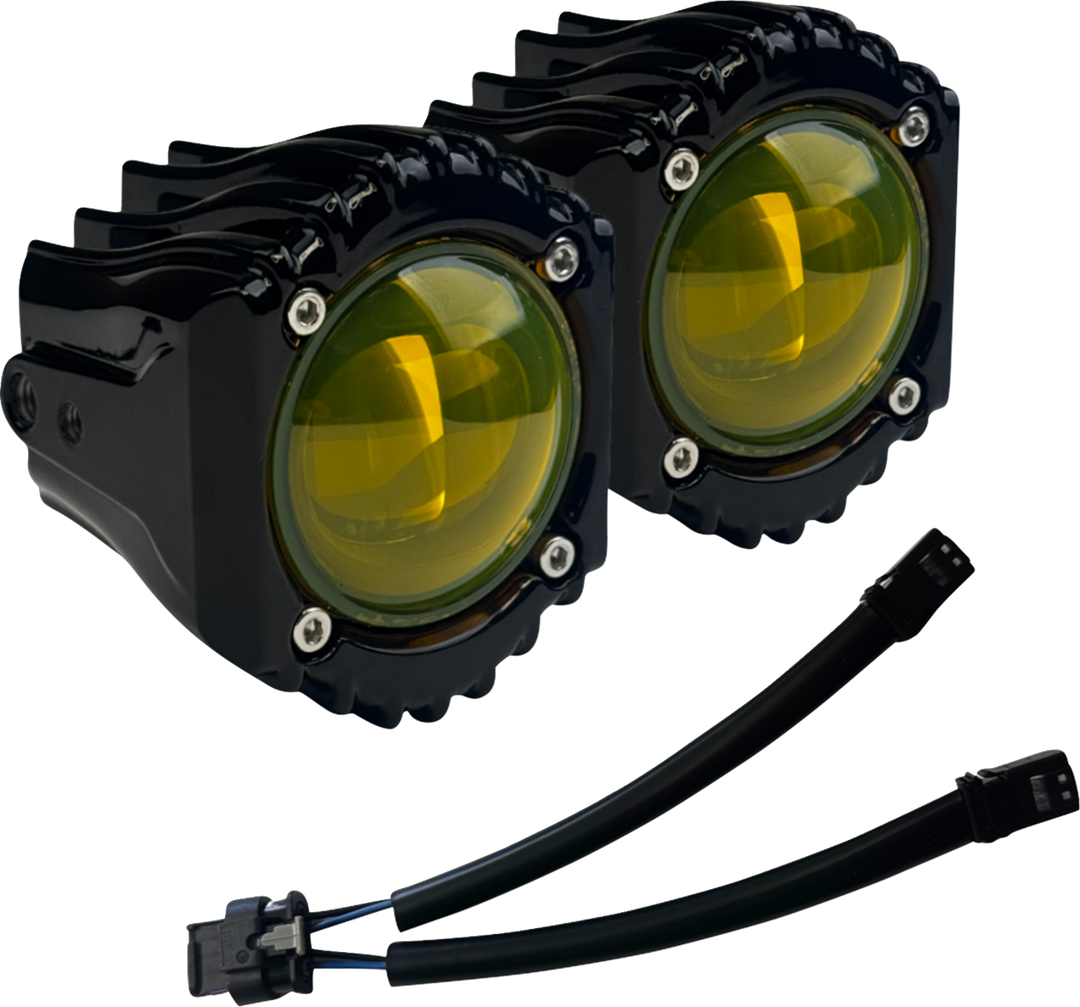 CUSTOM DYNAMICS Fog Light - Selective Yellow - Harley-Davidson® SD-FOG-5Y