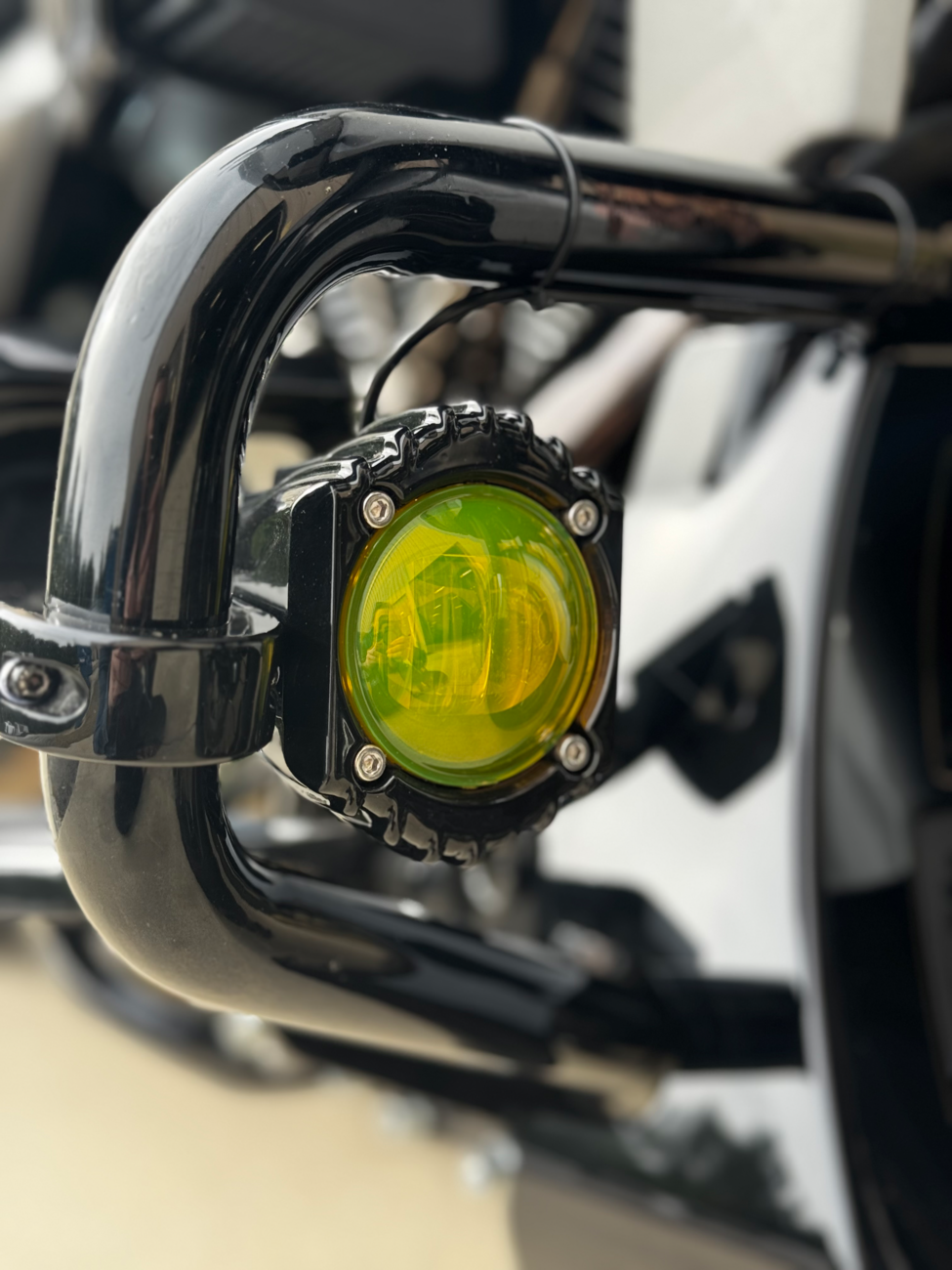 CUSTOM DYNAMICS Fog Light - Selective Yellow - Harley-Davidson® SD-FOG-1Y