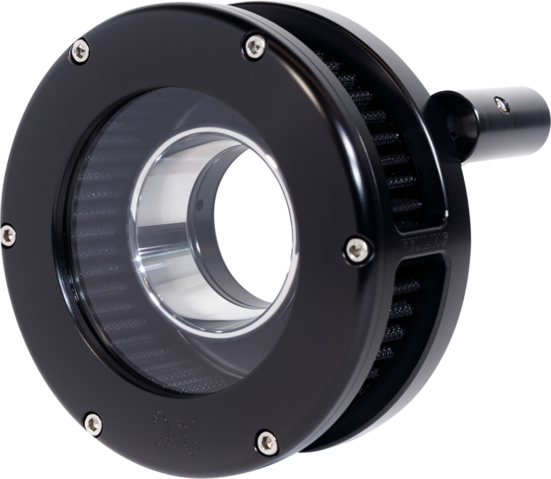 FEULING PARTS BA Slim Air Cleaner Kit - Black/Clear - Black Filter - Twin Cam 5544-S