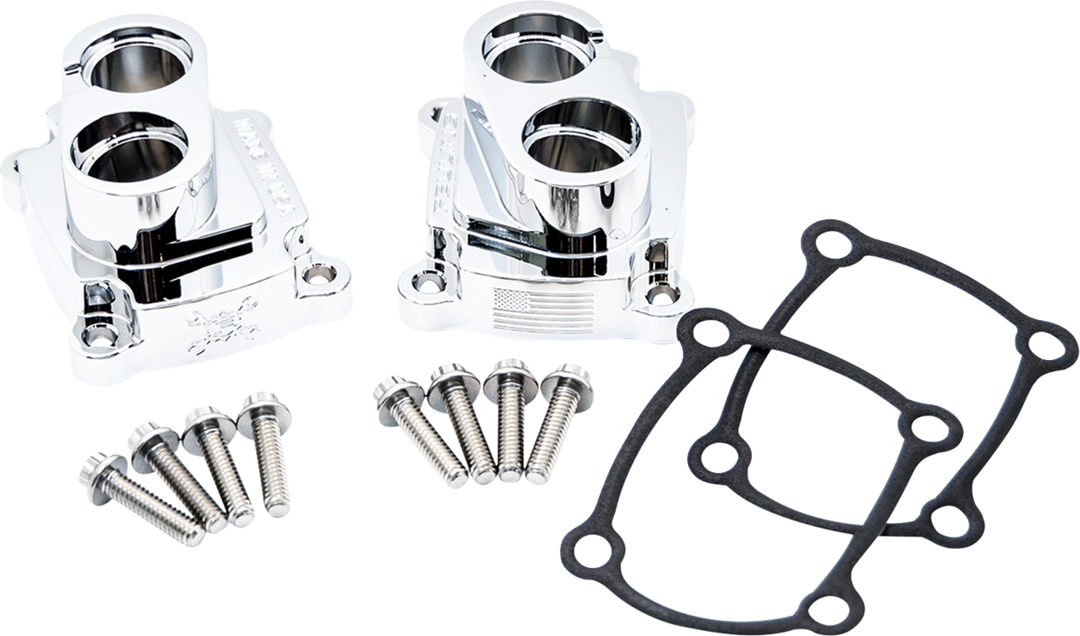 FEULING PARTS Lifter Block Covers - Chrome - '17-'25 M8 9195