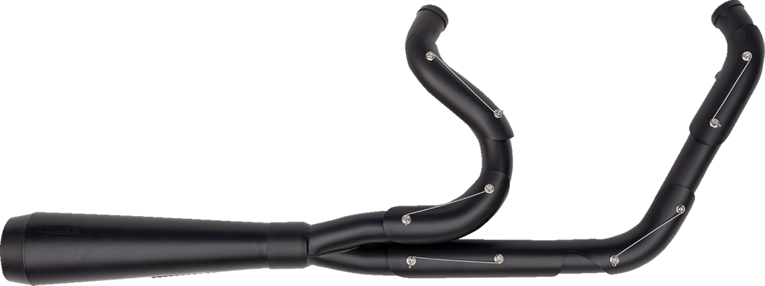 TRASK 2-into-1 Assault Exhaust System - Full Black on Black TM-5040BKBK