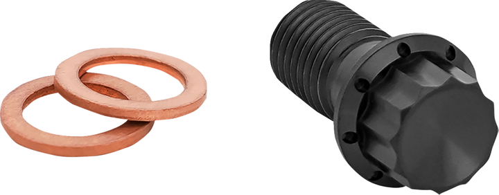ARLEN NESS Banjo Bolt - M12x1.25 - Black 300-834