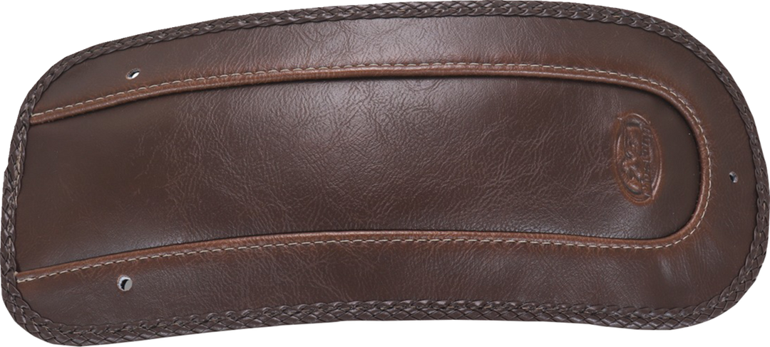 MUSTANG Fender Bib - Smooth - Distressed Brown - HD Touring '97-'25 78193