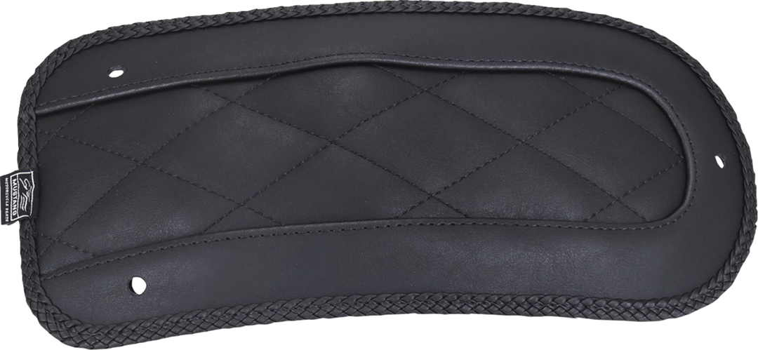 MUSTANG Fender Bib - Diamond - Black - HD Touring '97-'25 78195