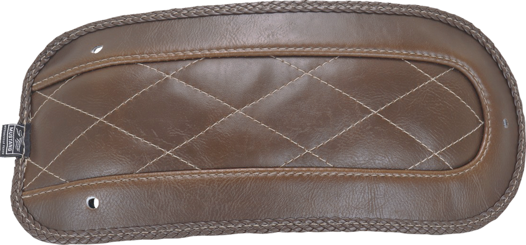 MUSTANG Fender Bib - Diamond - Brown - HD Touring '97-'25 78194
