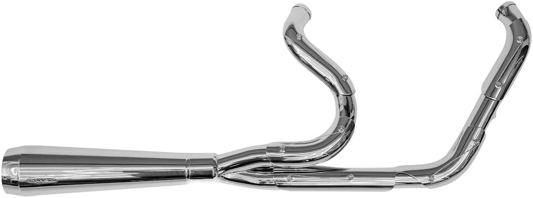 TRASK 2-into-1 Assault Exhaust System - Full Polished TM-5030PO