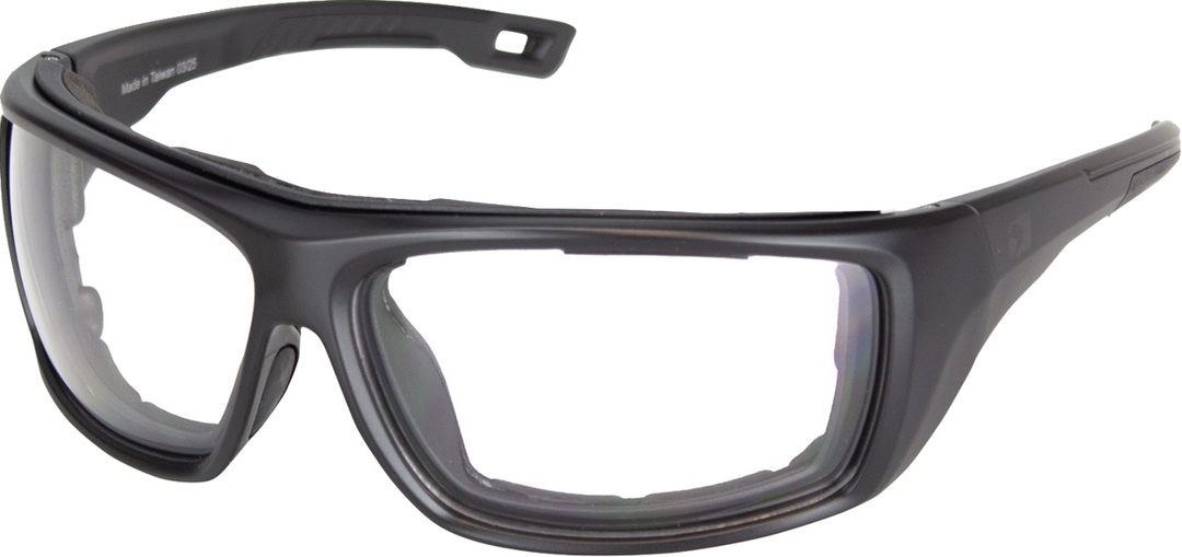 BOBSTER Deadwood Sunglasses - Matte Black - Clear Lens BDW001