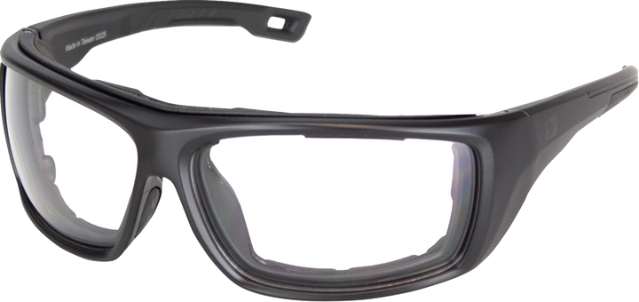 BOBSTER Deadwood Sunglasses - Matte Black - Clear Lens BDW001